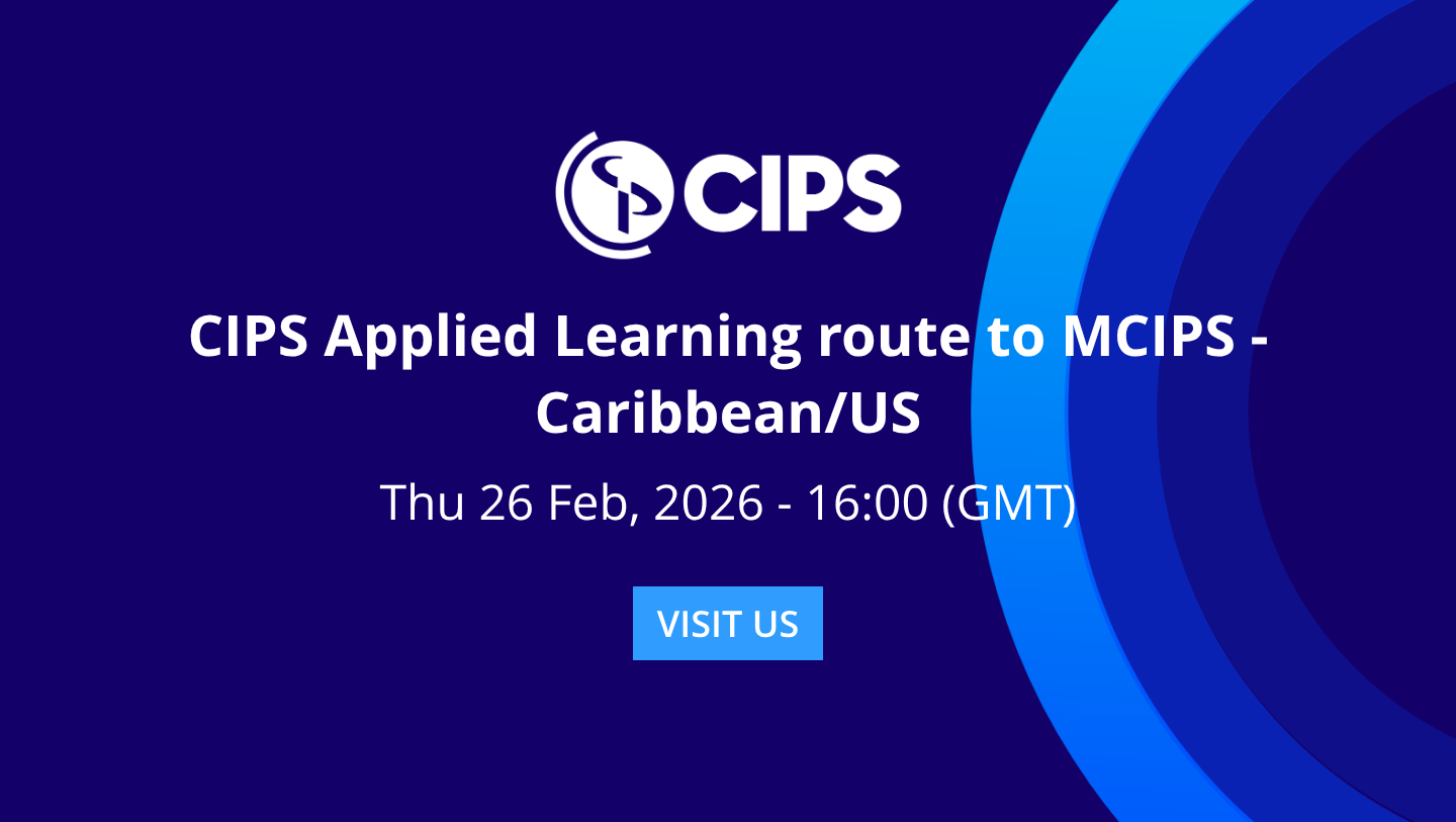 CIPS Applied Learning route to MCIPS - Caribbean/US