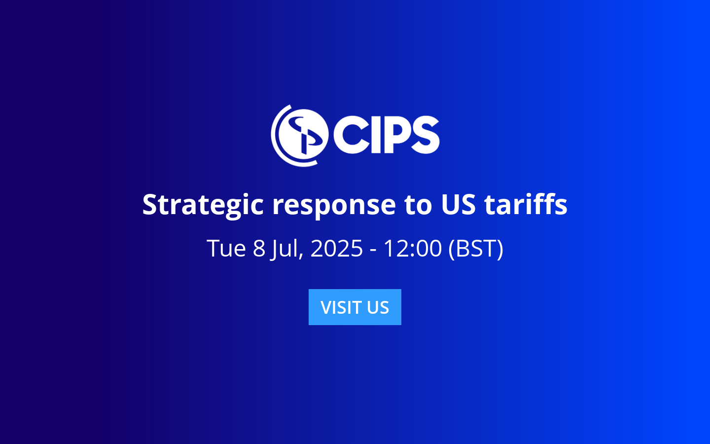 Strategic response to US tariffs