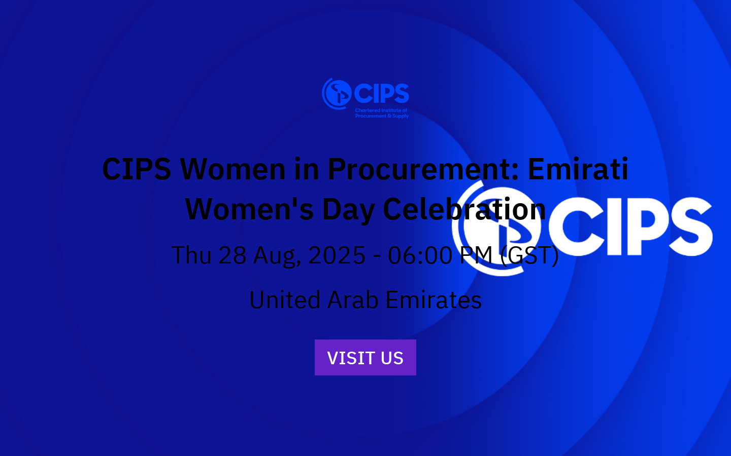 CIPS Women in Procurement: Emirati Women's Day Celebration